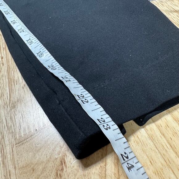 Spanx NWT The Perfect Pant Black Ponte Slim Straight Size L 20254R Elastic Waist - Picture 13 of 13
